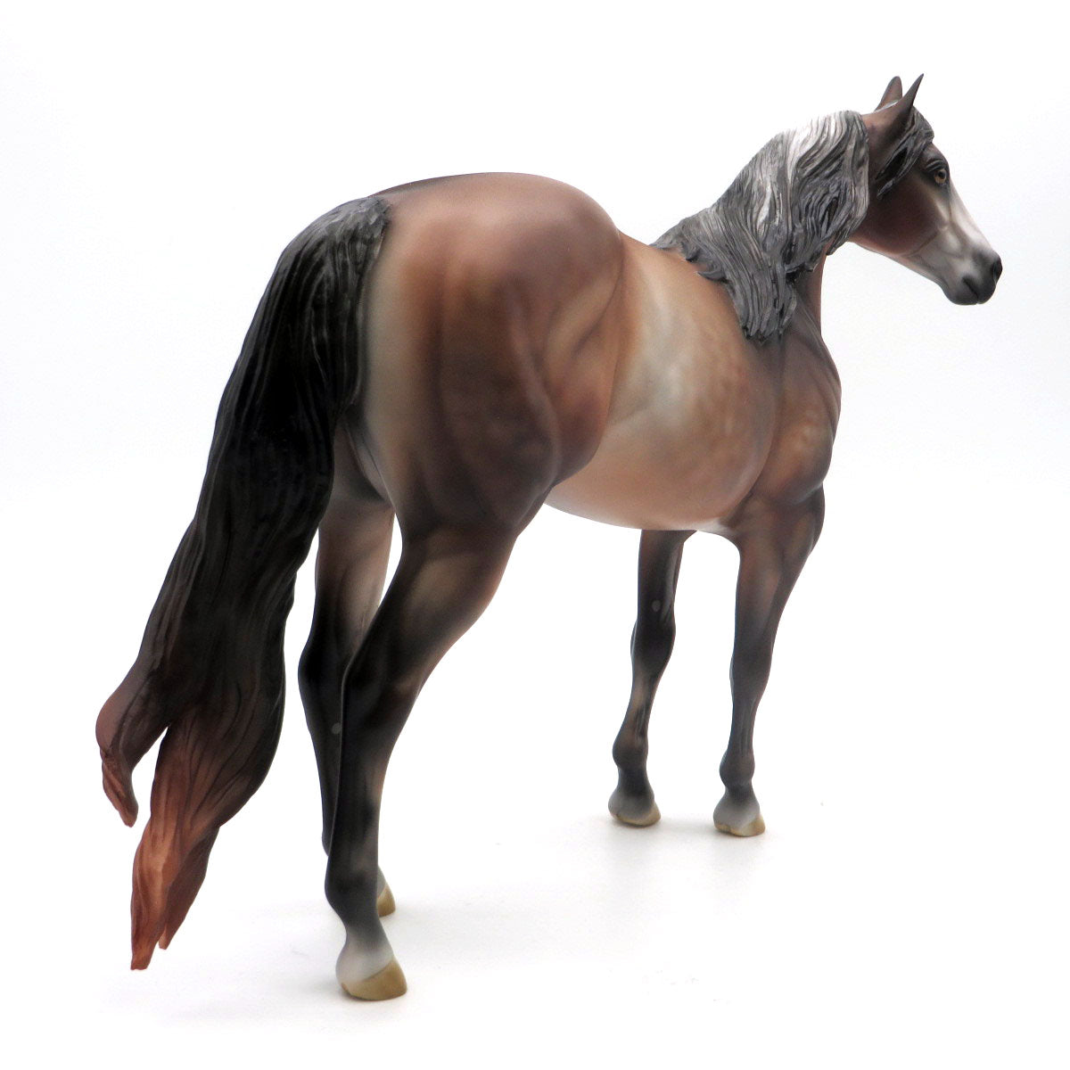 Scarface-OOAK Bay going grey ISH  Painted by Julie Keim SHCF 22