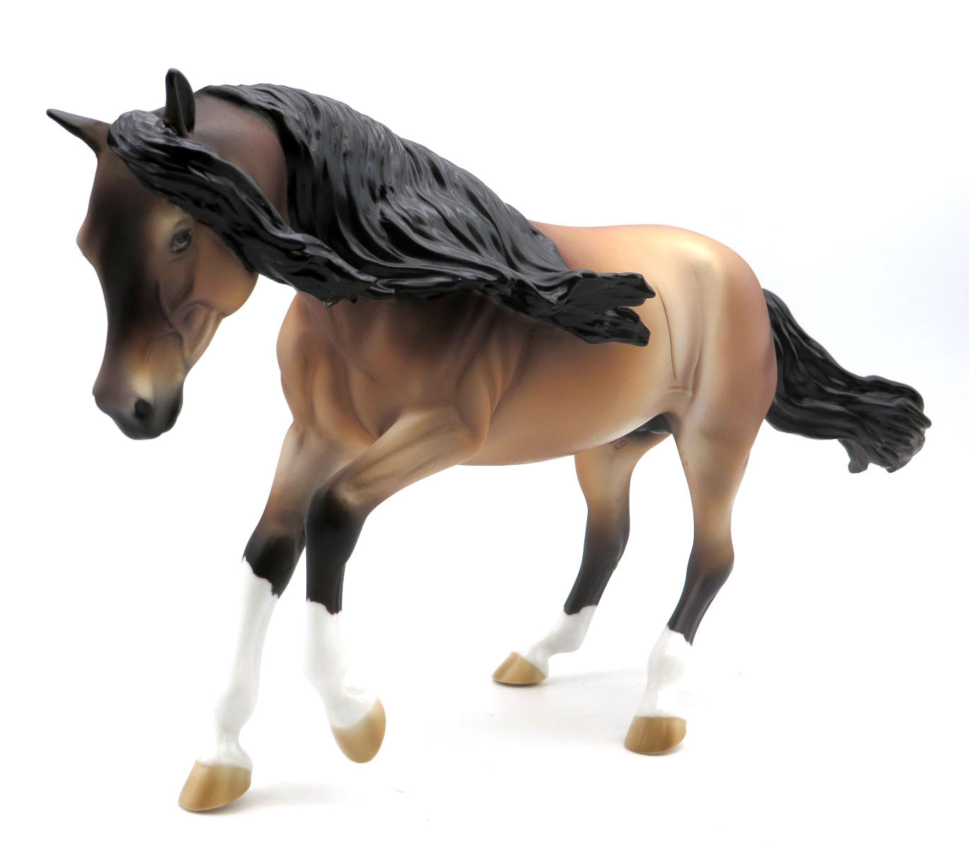 Off the Track - OOAK Buckskin Performance Horse - SHCF 22