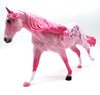 Flutter-OOAK Deco Running Stock Horse Painted by Dawn Quick SHCF 2022