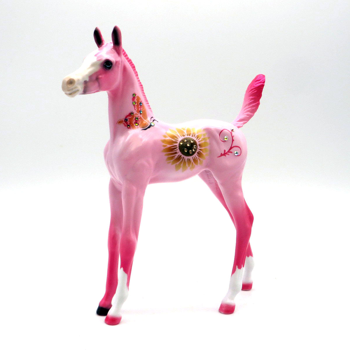 Spring-OOAK Deco Arab Foal Painted by Dawn Quick SHCF 2022