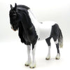 Hendrix-OOAK Barock Friesian Sport Horse Painted by Myla Pearce SHCF 22