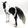 Hendrix-OOAK Barock Friesian Sport Horse Painted by Myla Pearce SHCF 22