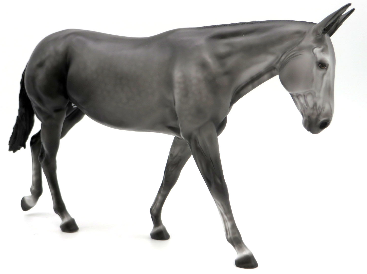 Steamboat Willie-OOAK Dapple Grey Mule Painted by Ellen SHCF 22