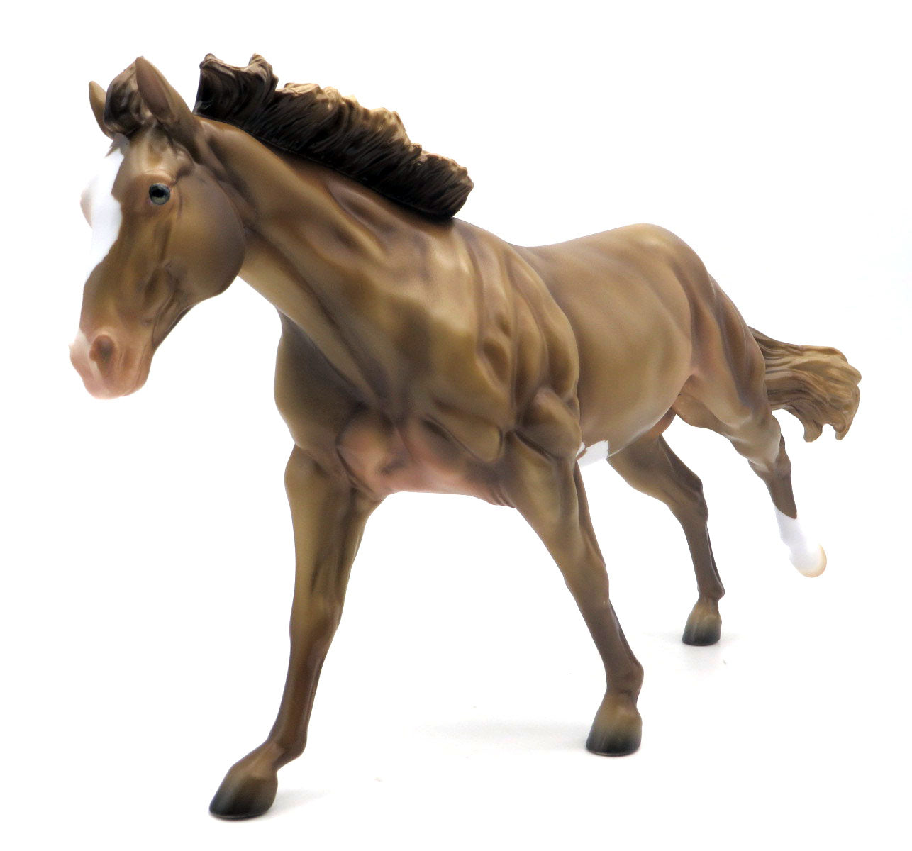 Gold Rush-OOAK Champagne Running Stock Horse SHCF 22