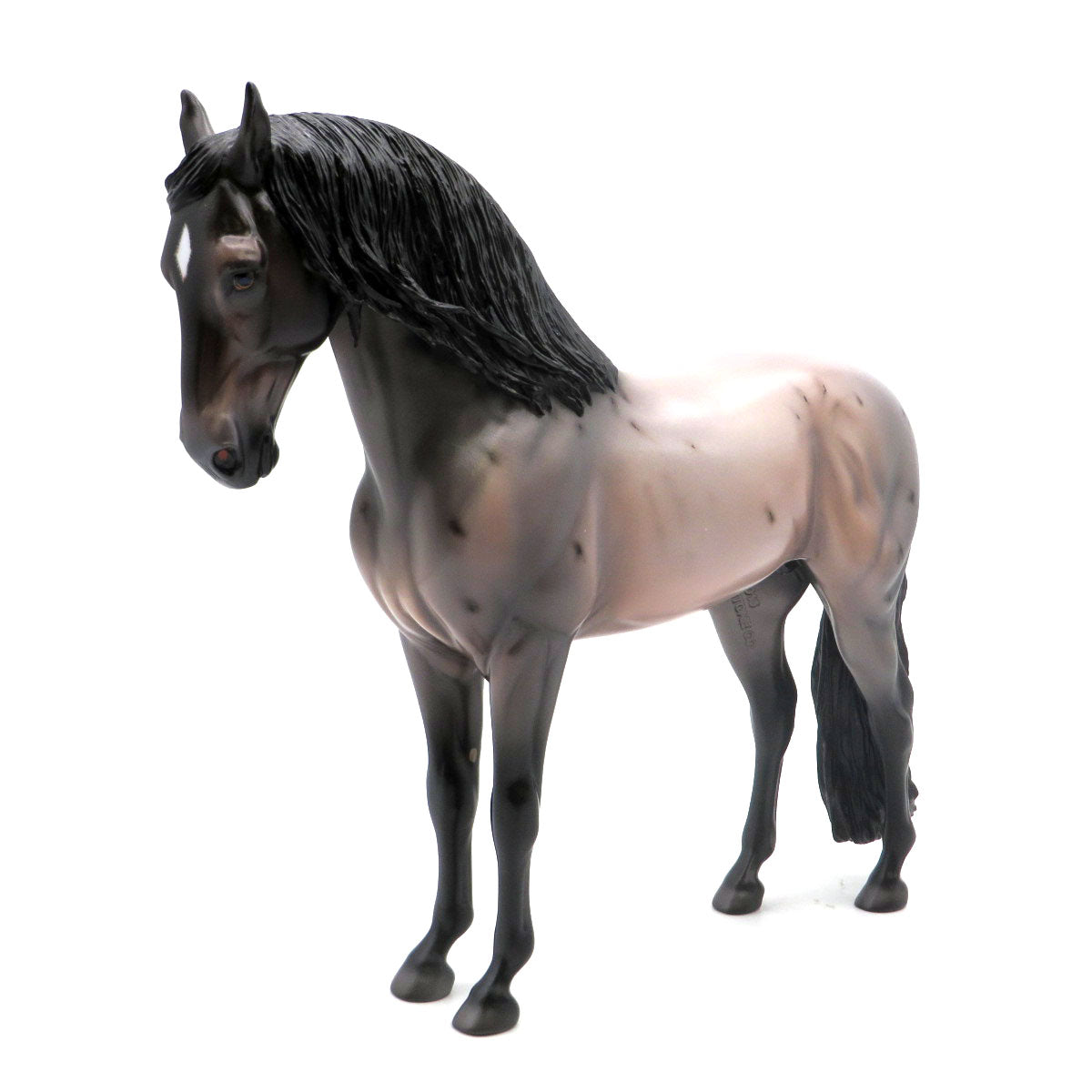 Tucker- OOAK Bay Roan Andalusian Painted by Caroline Boydston 5/16/22