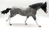 Adonis-OOAK Lacy Black Running Stock Horse Painted by Sheryl Leisure 6/1/22