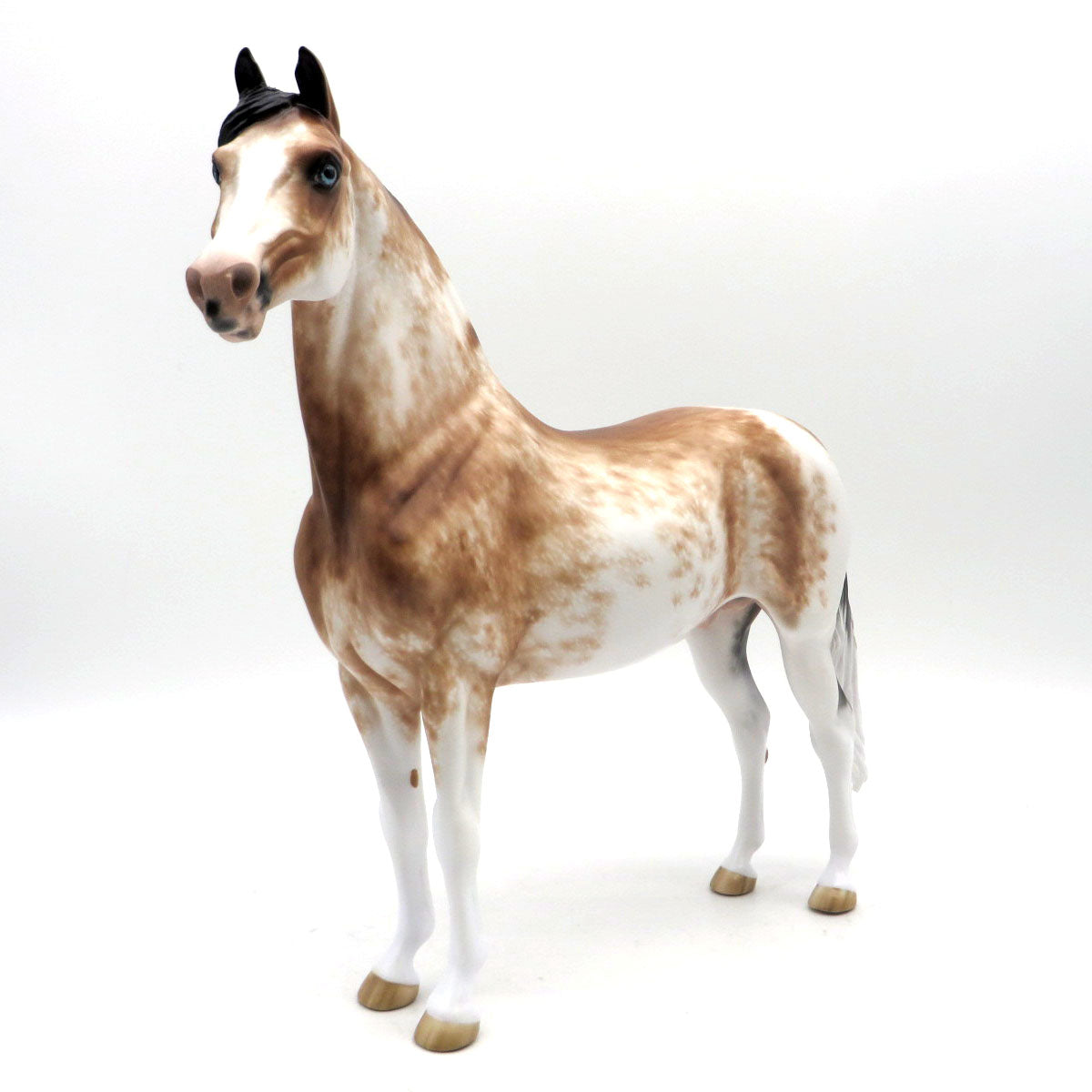 Hermes-OOAK Bay Sabino Morgan Painted by Sheryl Leisure 6/1/22