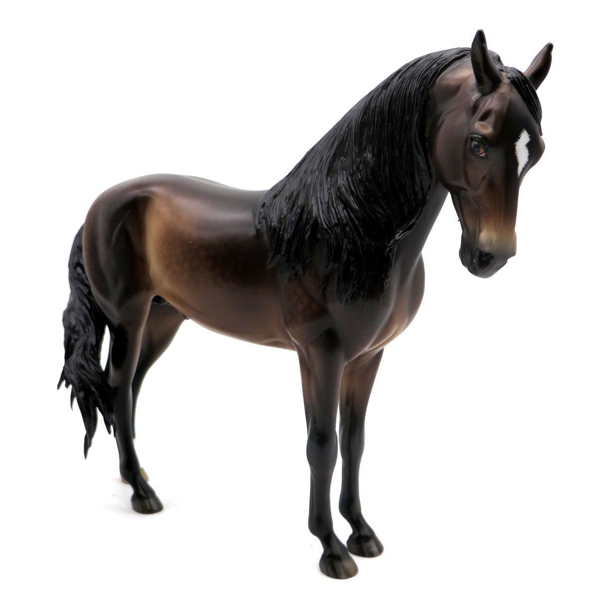 Orion-OOAK Dapple Bay Andalusian Painted by Sheryl Leisure 6/1/22