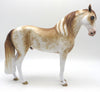 Morpheus-OOAK Chestnut Sabino Andalusian Painted by Sheryl Leisure 6/1/22