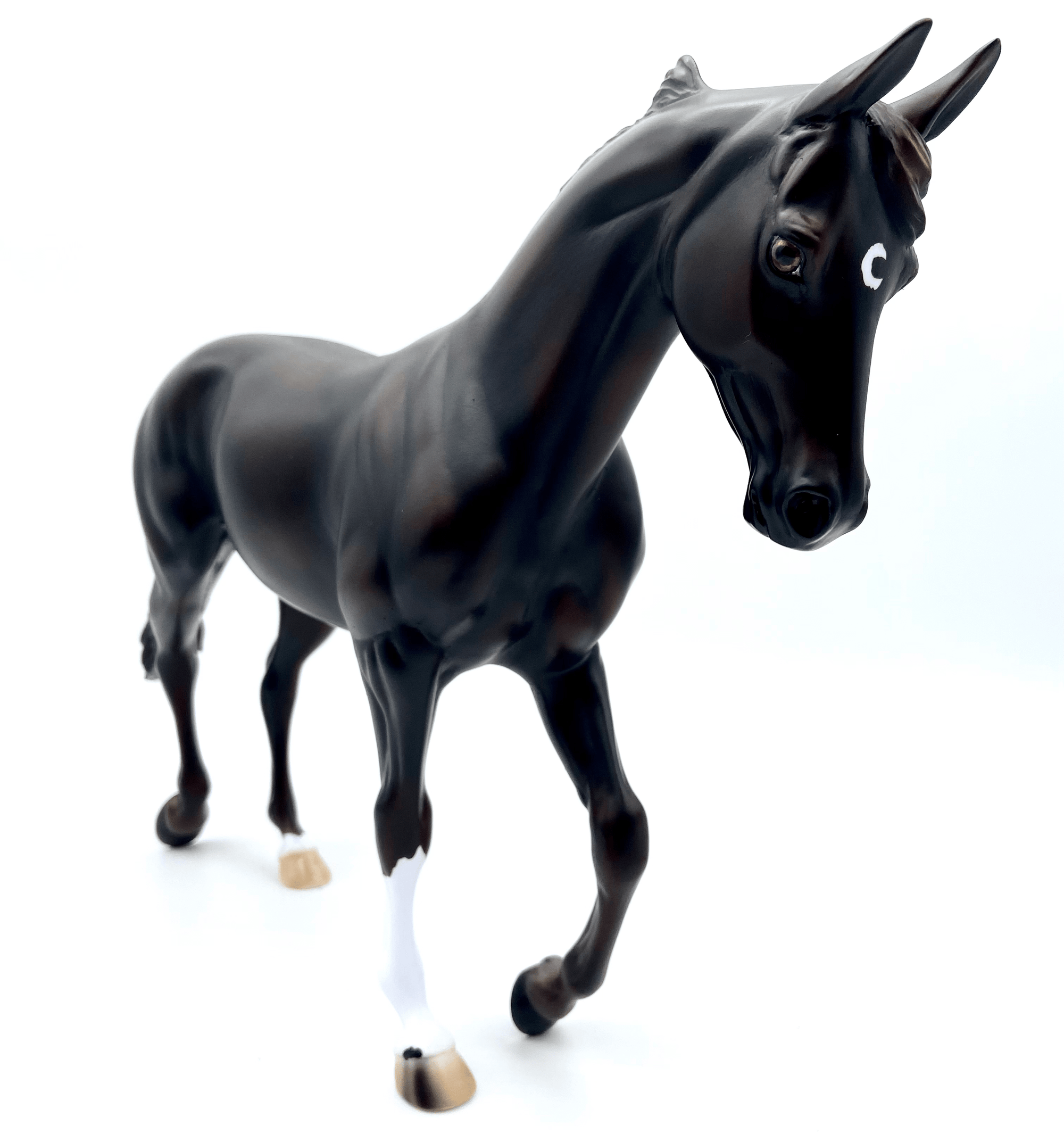 Selene LE-10 (NON-CM) Liver Chestnut Thoroughbred Painted By Ellen Robbins EQ 21