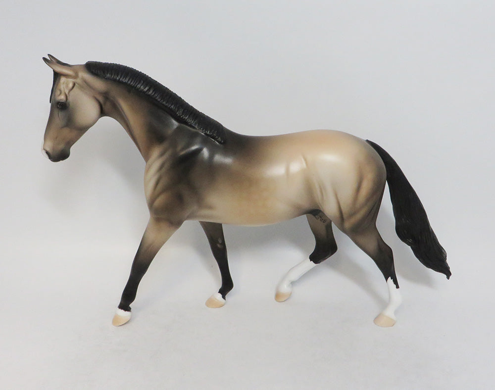 DEPUTY -OOAK SOOTY BUCKSKIN DAPPLE PONY MODEL BY DAWN QUICK 9/7/2018