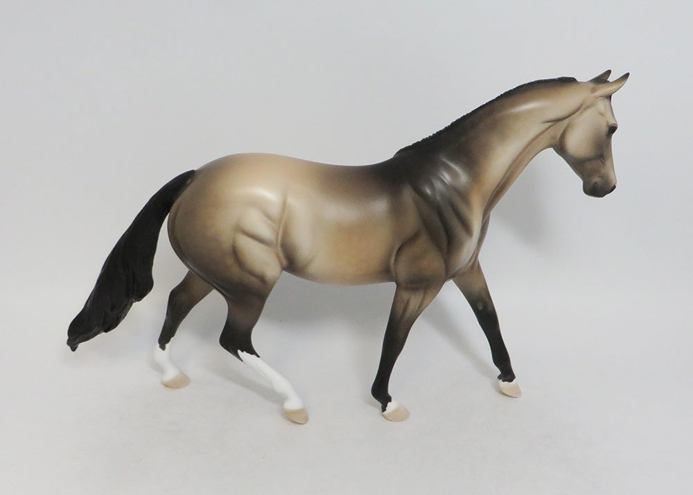 DEPUTY -OOAK SOOTY BUCKSKIN DAPPLE PONY MODEL BY DAWN QUICK 9/7/2018