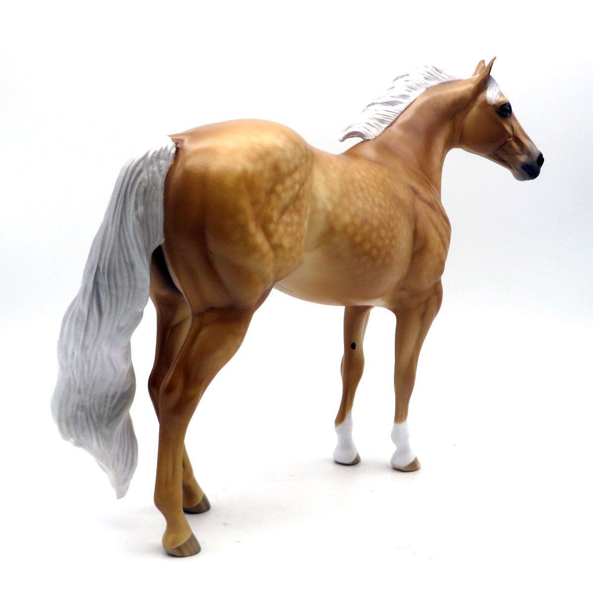 Saturn-OOAK Dapple Palomino ISH Painted by Sheryl Leisure 6/13/22