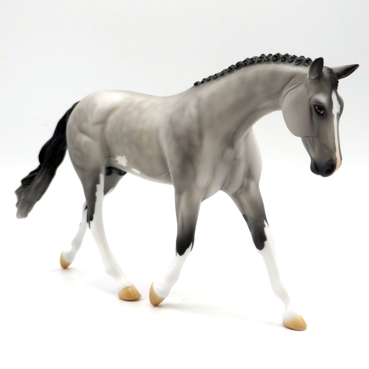 Silver - OOAK Dapple Gray Pebbles Warmblood EQ 22