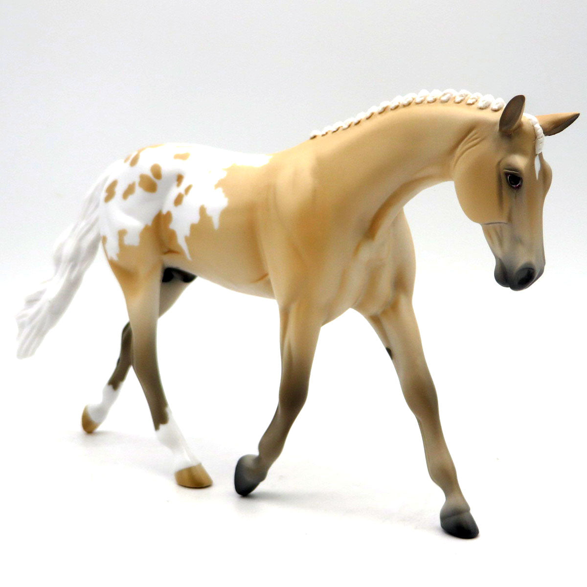 Cadmus-OOAK Palomino Appaloosa Pebbles Painted by Jess EQ 2022