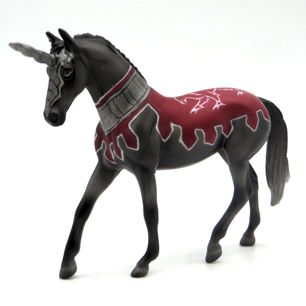 Griffin-OOAK Deco Unicorn Warmblood Chip  EQ 22