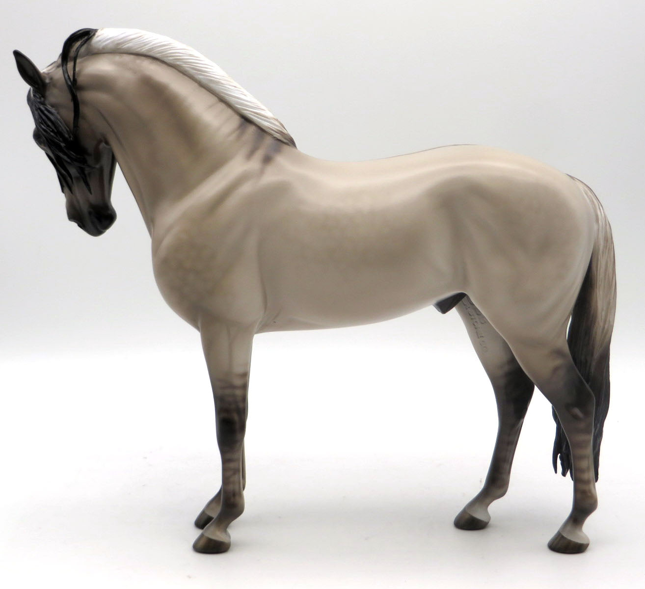 Boris-OOAK Dun Andalusian Painted by Sheryl Leisure 6/13/22