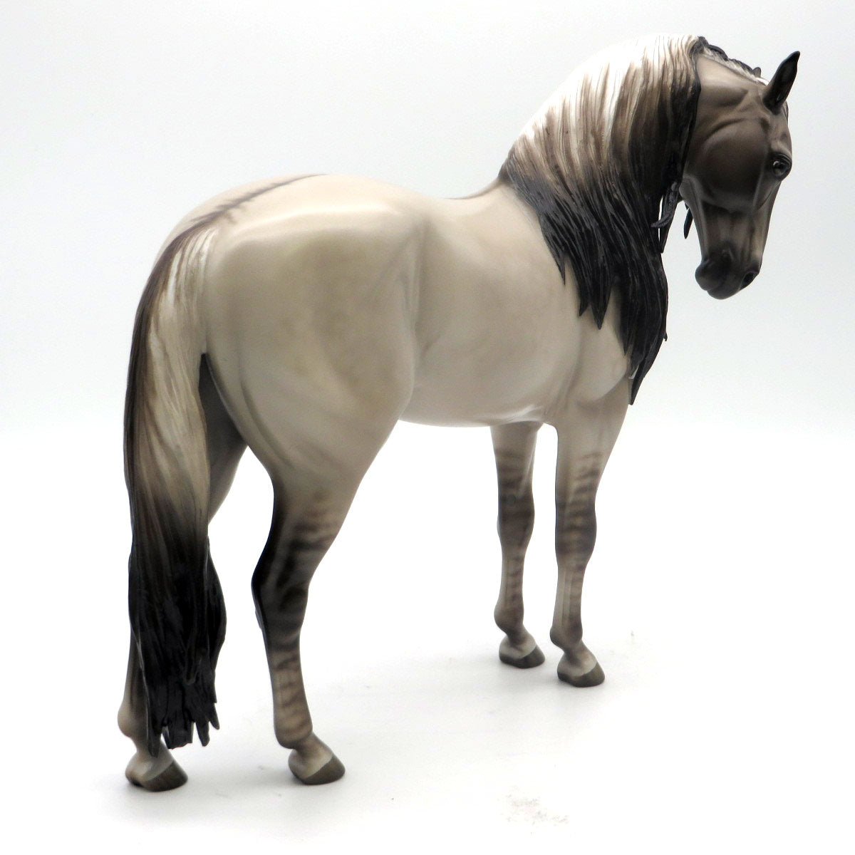 Boris-OOAK Dun Andalusian Painted by Sheryl Leisure 6/13/22