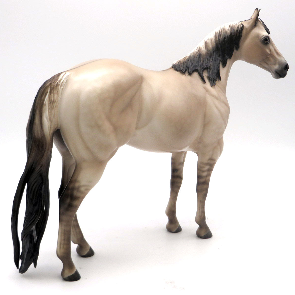 Ivan-OOAK Buckskin ISH Painted by Sheryl Leisure 6/13/22