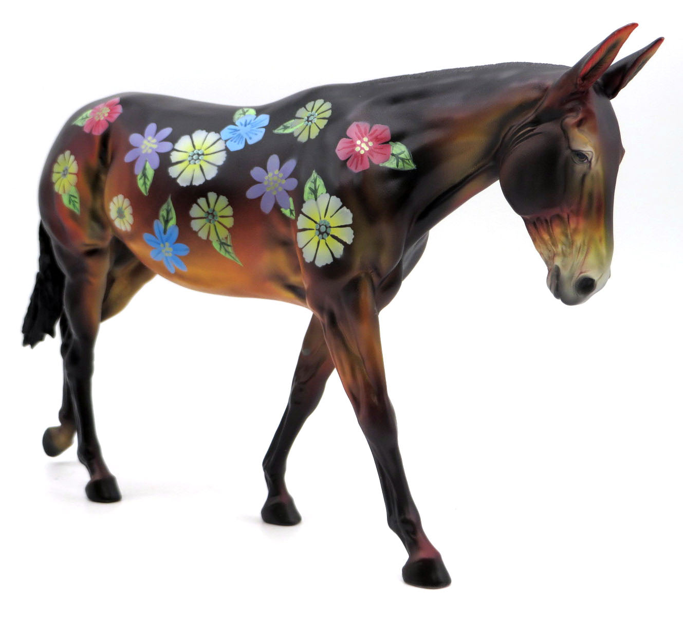 Dryad - OOAK Deco Appaloosa Mule  - EQ 22