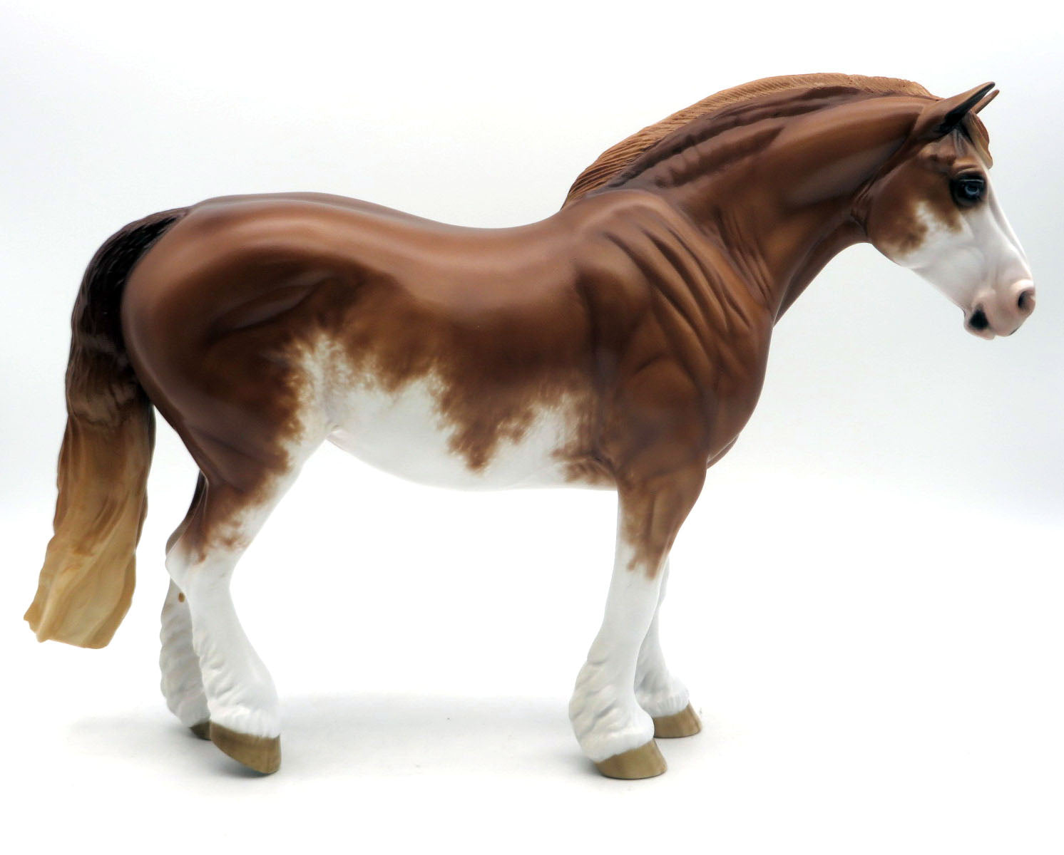 Run Around Sue-OOAK Chestnut Sabino Painted by Sheryl Leisure 6/13/22