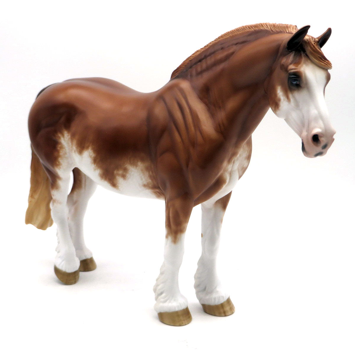 Run Around Sue-OOAK Chestnut Sabino Painted by Sheryl Leisure 6/13/22