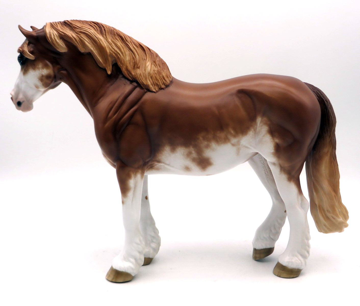 Run Around Sue-OOAK Chestnut Sabino Painted by Sheryl Leisure 6/13/22