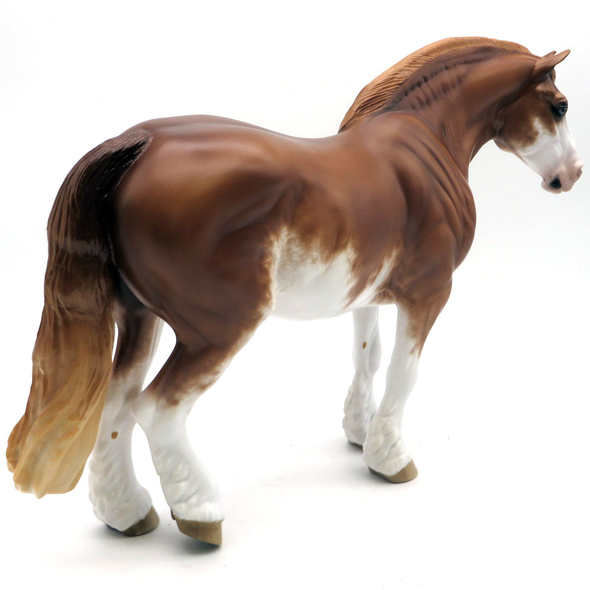 Run Around Sue-OOAK Chestnut Sabino Painted by Sheryl Leisure 6/13/22