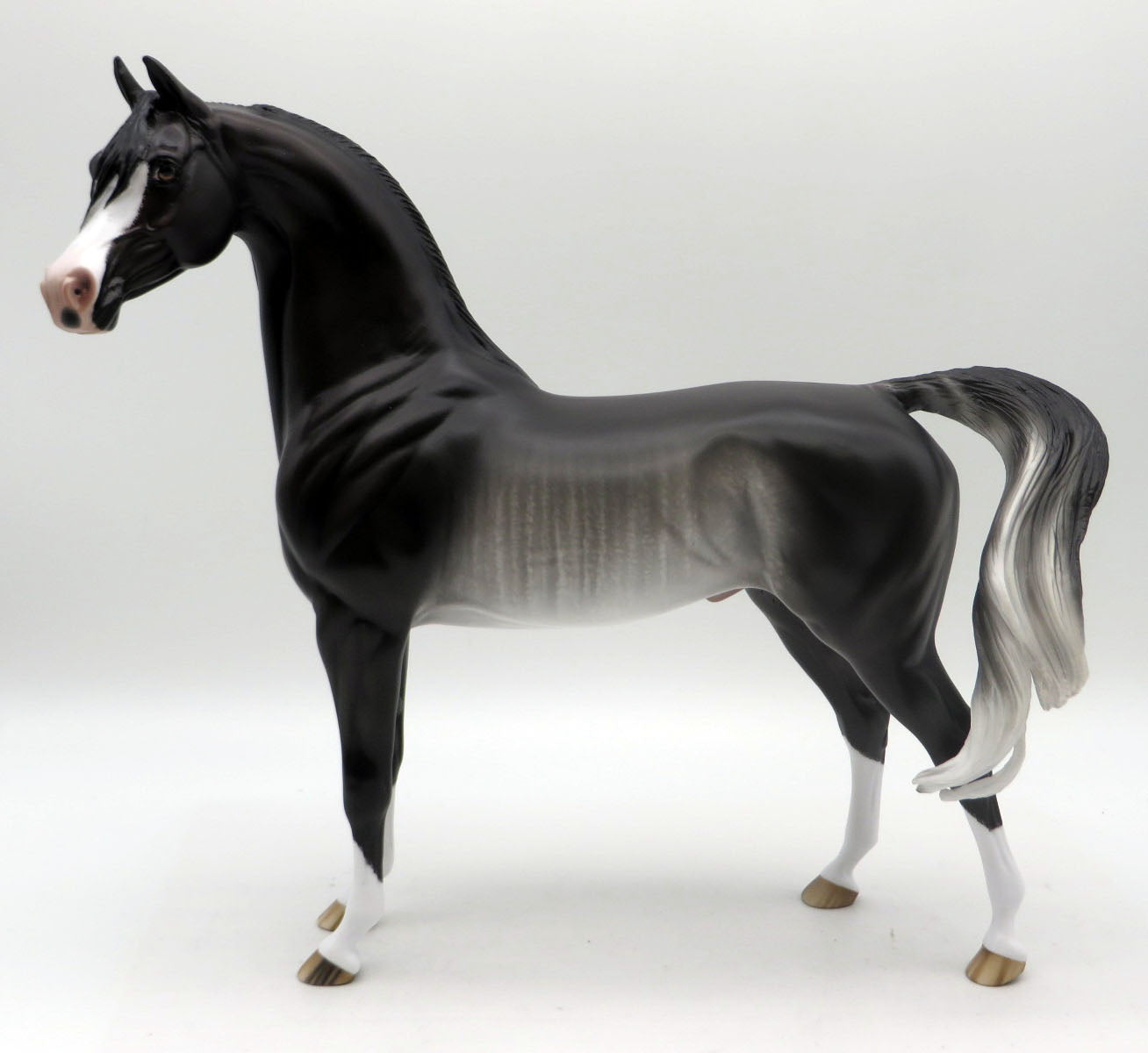 He's So Fine-OOAK Rabicano Arabian Painted by Sheryl Leisure 6/13/22