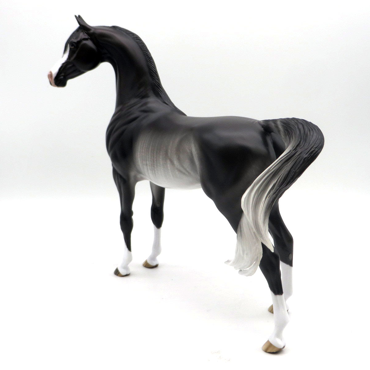 He&#39;s So Fine-OOAK Rabicano Arabian Painted by Sheryl Leisure 6/13/22