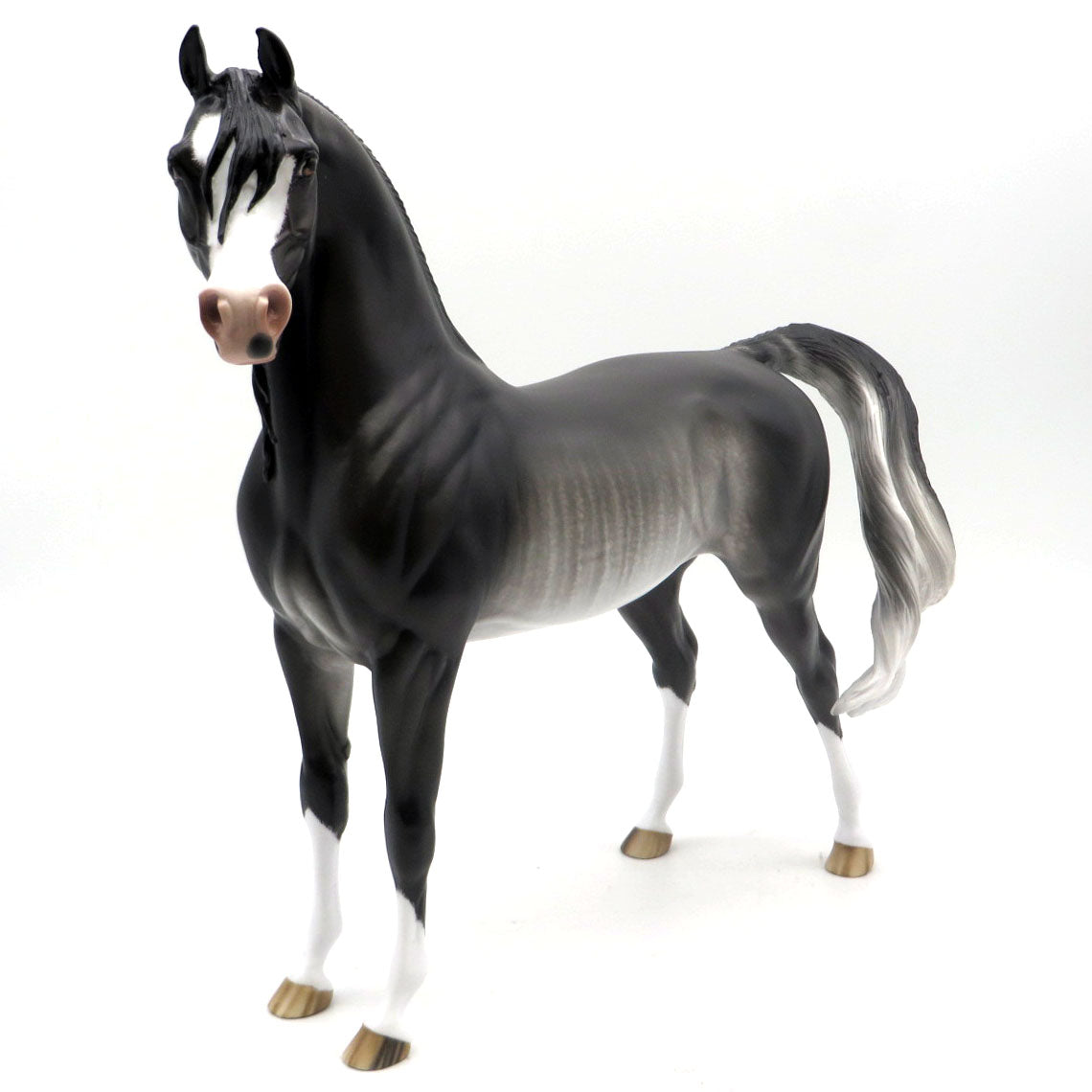 He&#39;s So Fine-OOAK Rabicano Arabian Painted by Sheryl Leisure 6/13/22