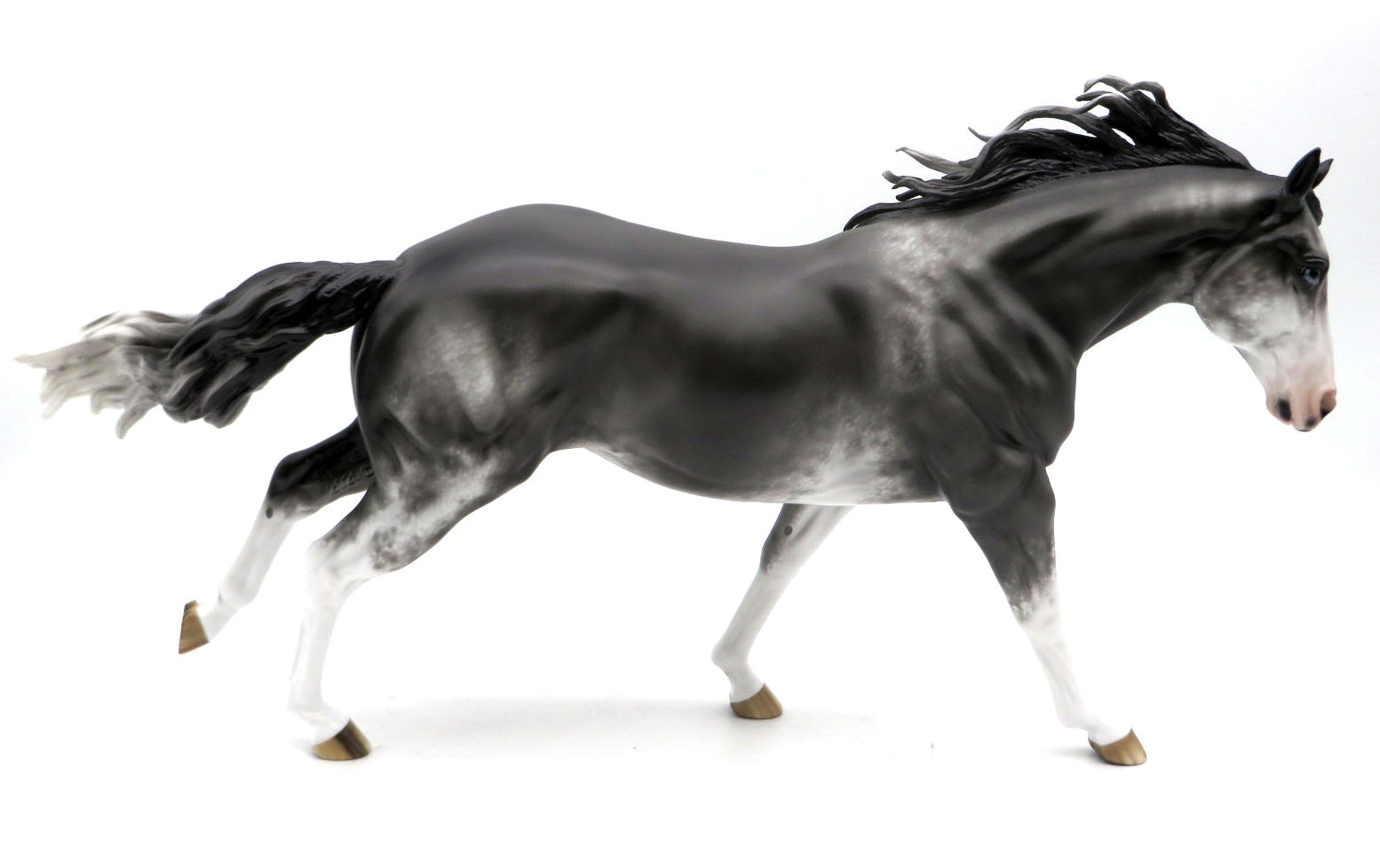 Sha Nah Nah-OOAK Sabino Running Stock Horse  Painted by Sheryl Leisure 6/13/22