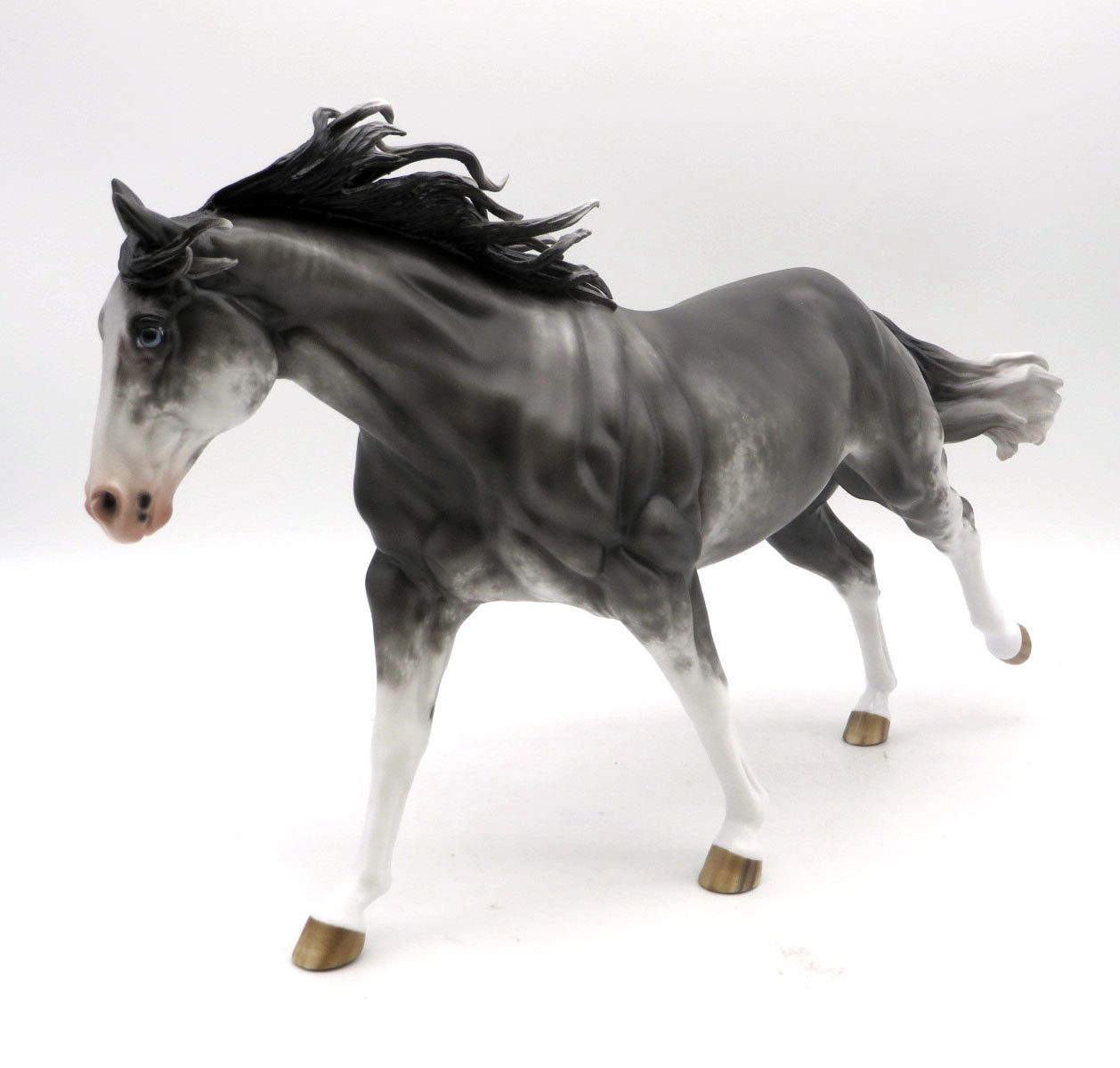 Sha Nah Nah-OOAK Sabino Running Stock Horse  Painted by Sheryl Leisure 6/13/22