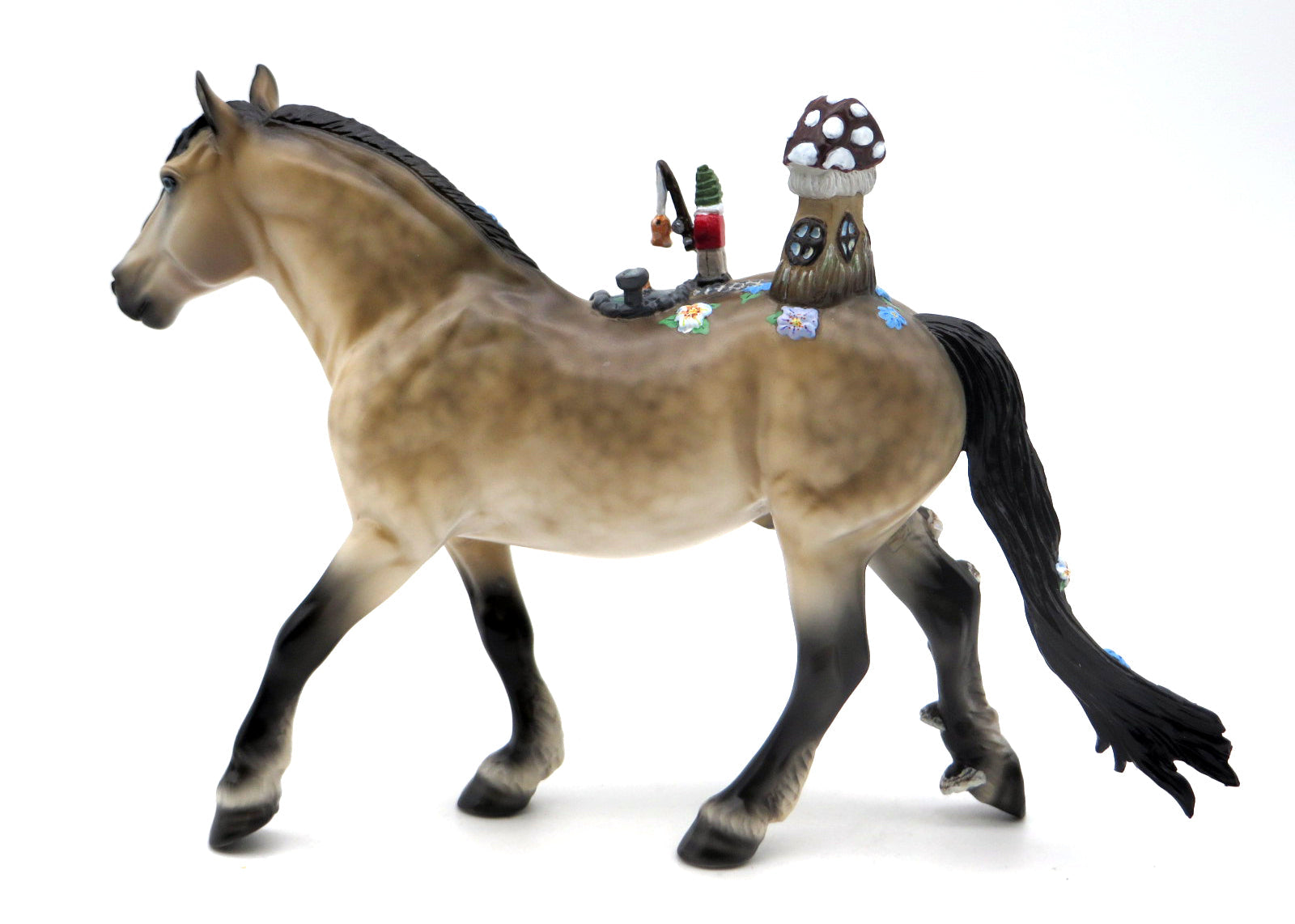 Turkey Tail-OOAK Deco Pebbles Drafter Painted by Ellen  6/27/22