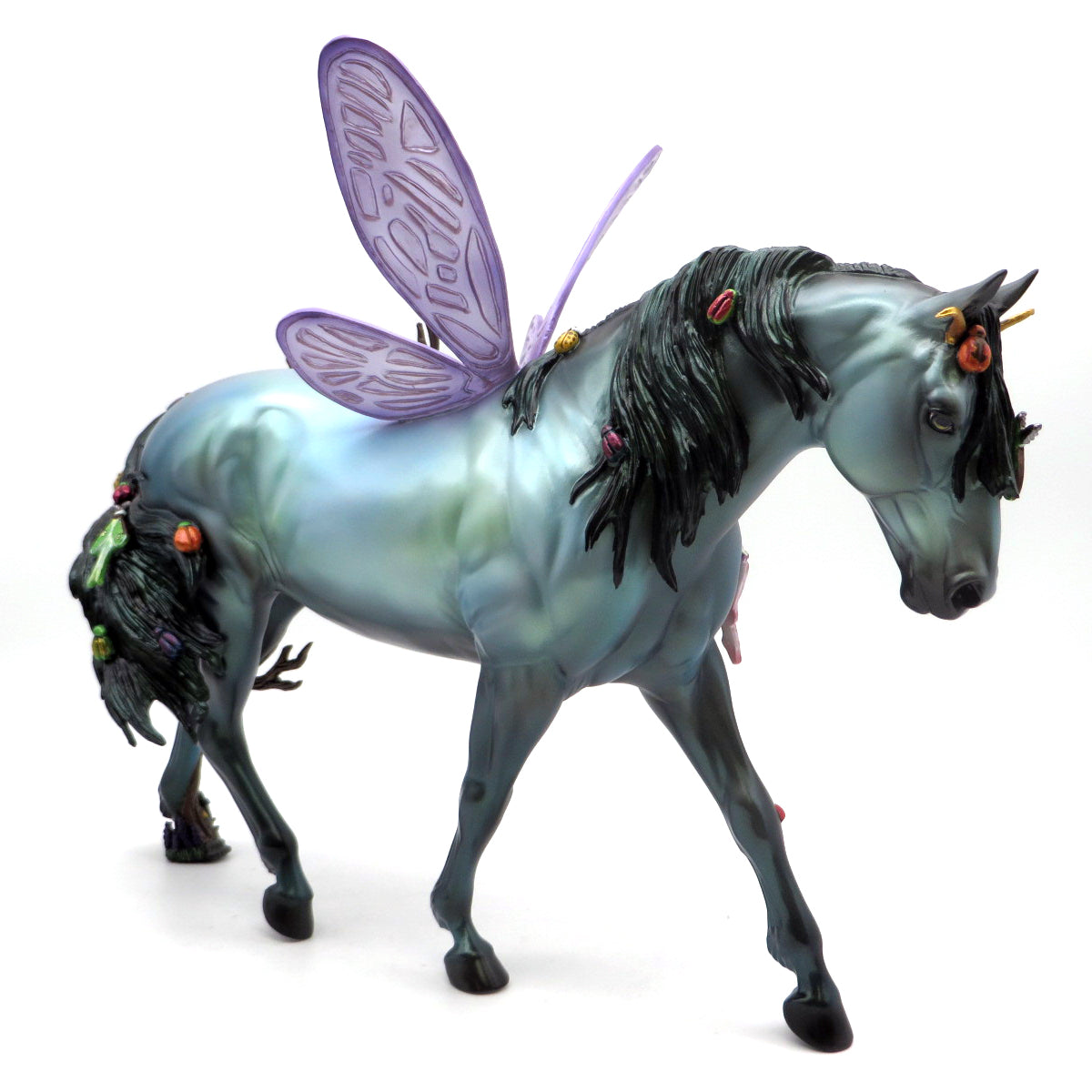 Breena Irish Drafter Fairy Horse Painted by Carrie Keller 6/27/22