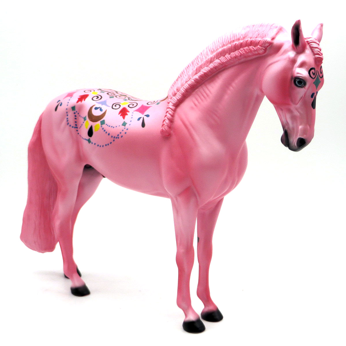 PINK SKY-OOAK DECO ANDALUSIAN  EQ 22
