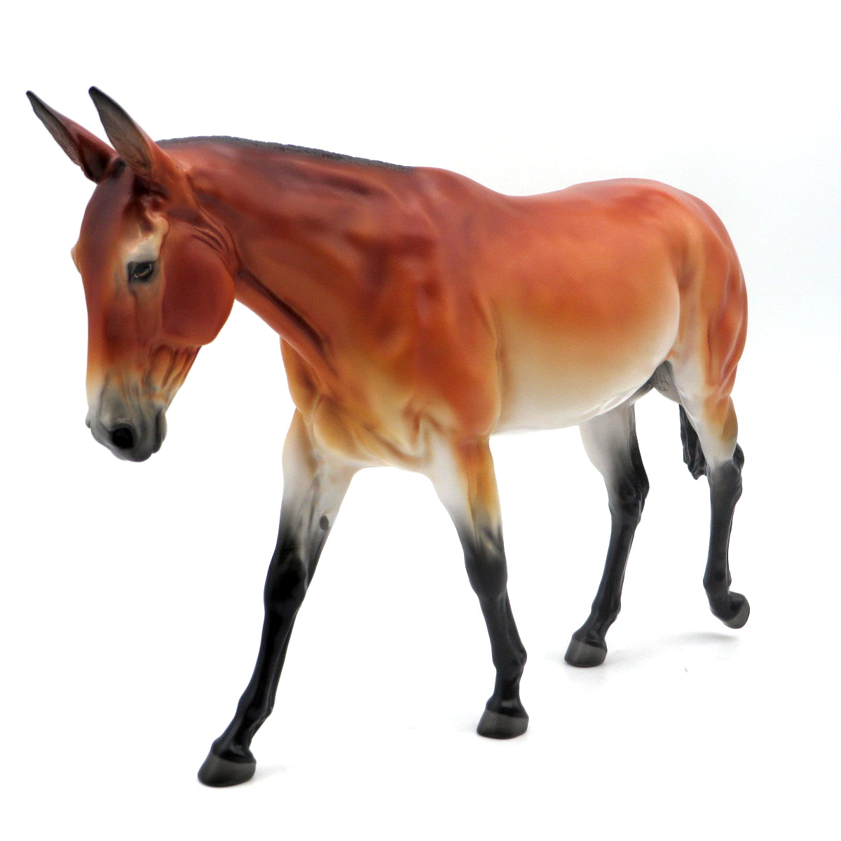 Micci-OOAK Bay Mule Painted by Jess  EQ 22