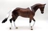 TALK TO ME-OOAK Bay Tobiano Thoroughbred  Painted by Sheryl Leisure 7/1/22