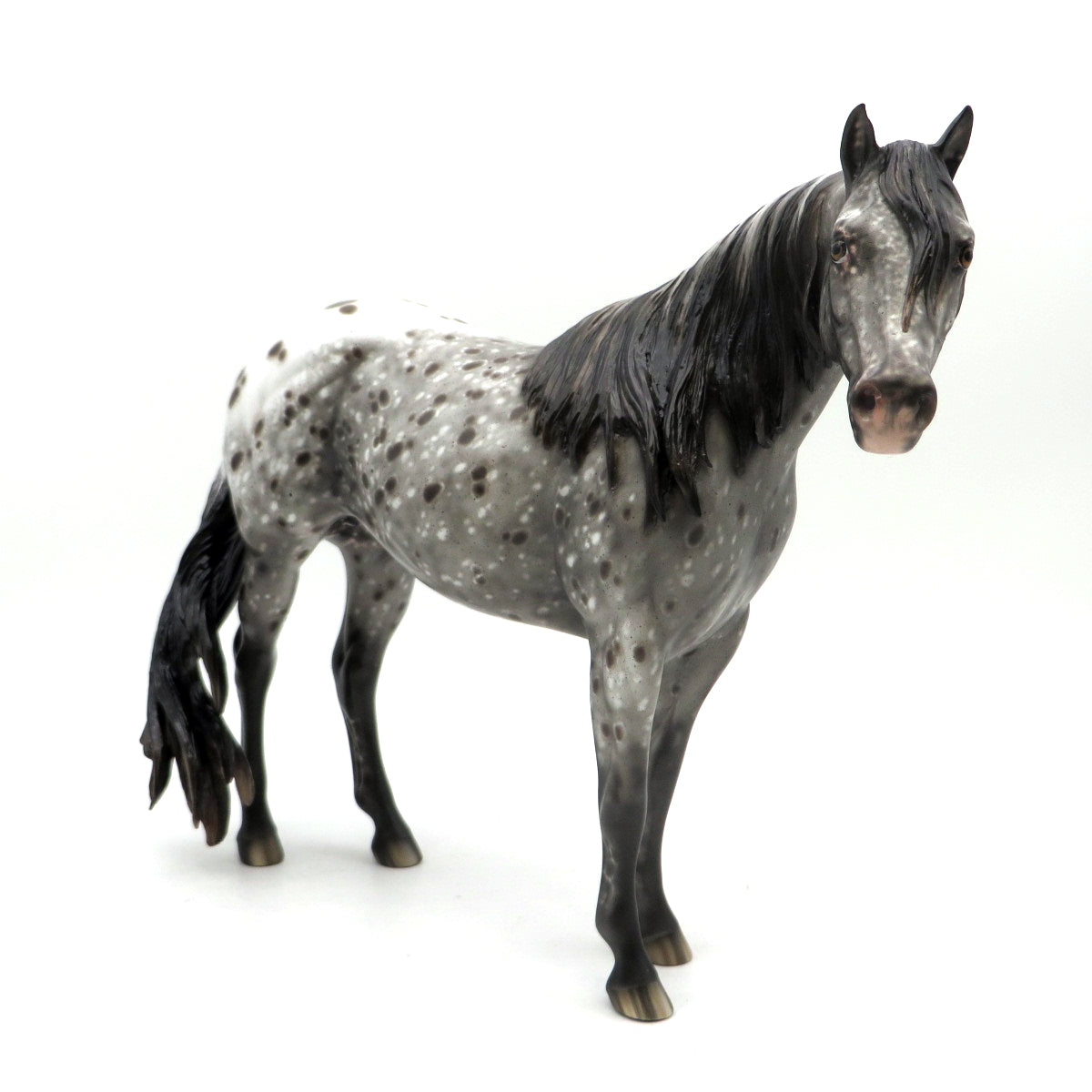 Sledgehammer-OOAK Loud Appaloosa ISH Painted by Sheryl Leisure 7/1/22