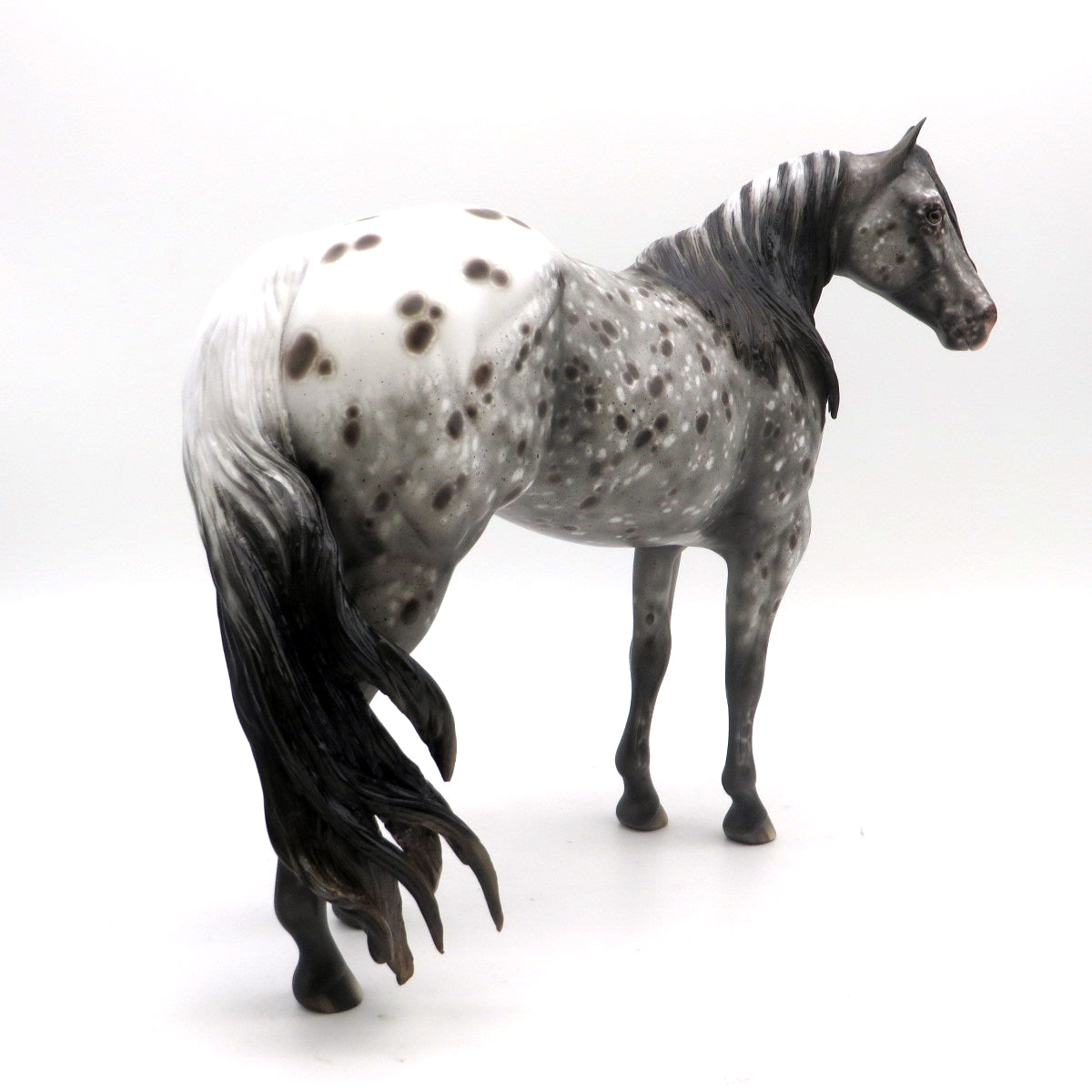 Sledgehammer-OOAK Loud Appaloosa ISH Painted by Sheryl Leisure 7/1/22