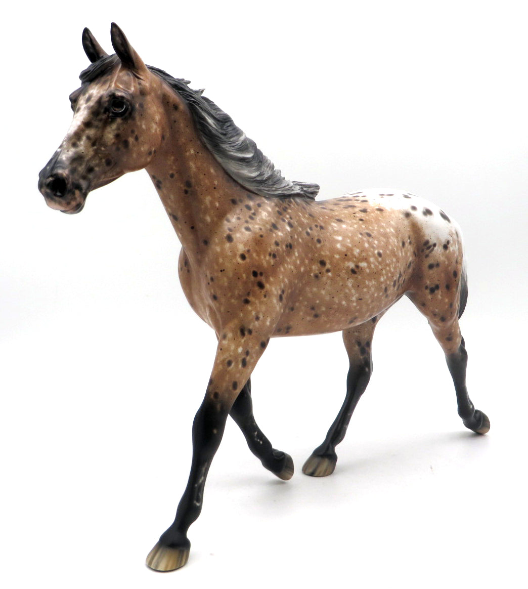 Red Rain-OOAK Loud Appaloosa Palouse Painted by Sheryl Leisure EQ 22