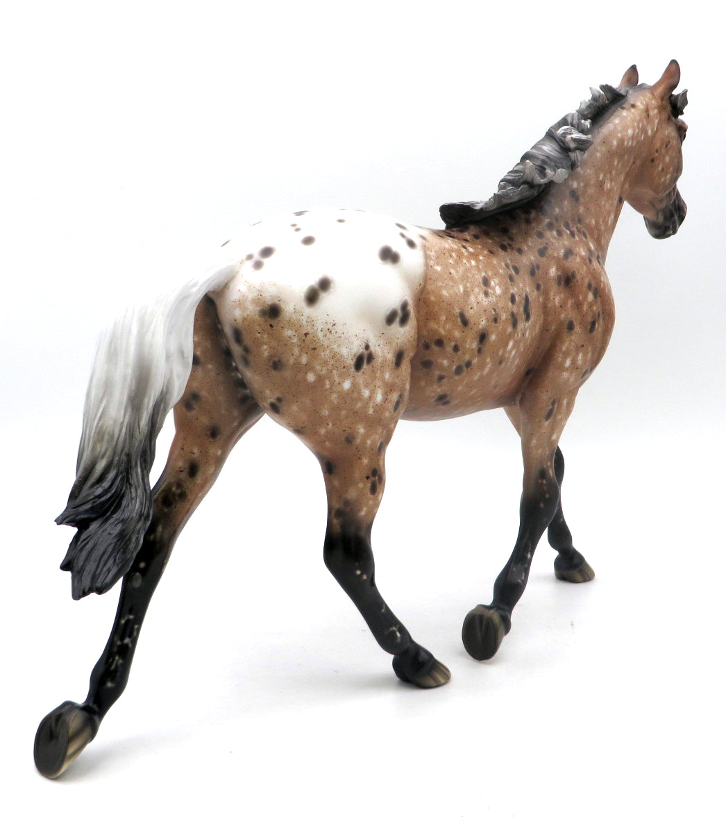 Red Rain-OOAK Loud Appaloosa Palouse Painted by Sheryl Leisure EQ 22