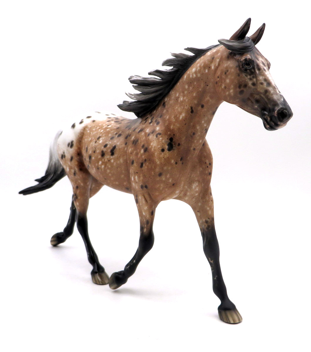 Red Rain-OOAK Loud Appaloosa Palouse Painted by Sheryl Leisure EQ 22