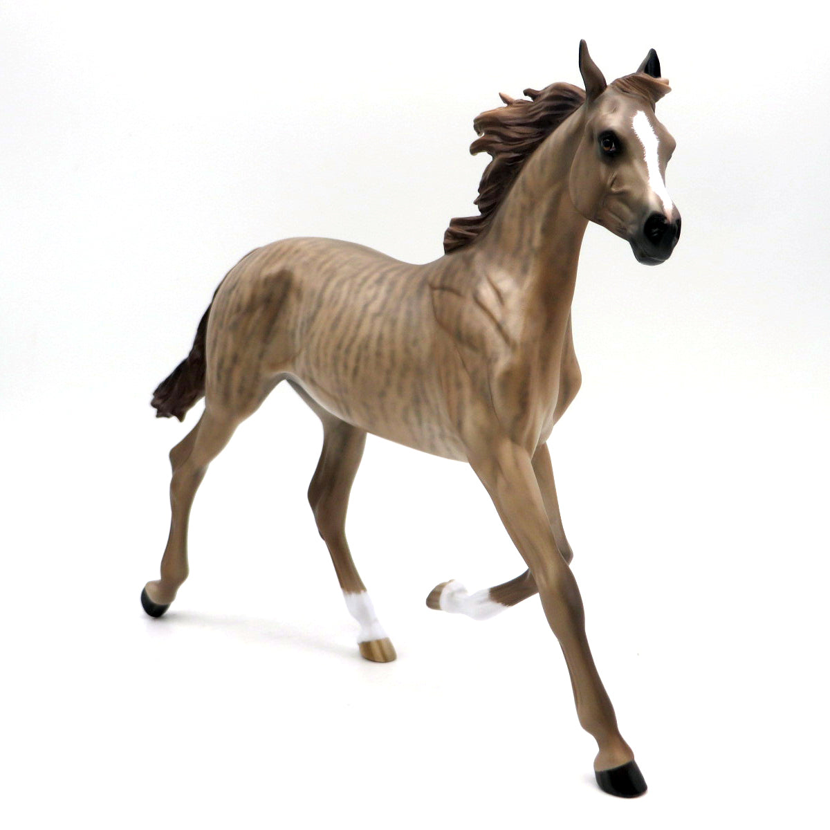 Tiger Lilly-OOAK Brindle Yearling Painted by Sheryl Leisure 7/1/22