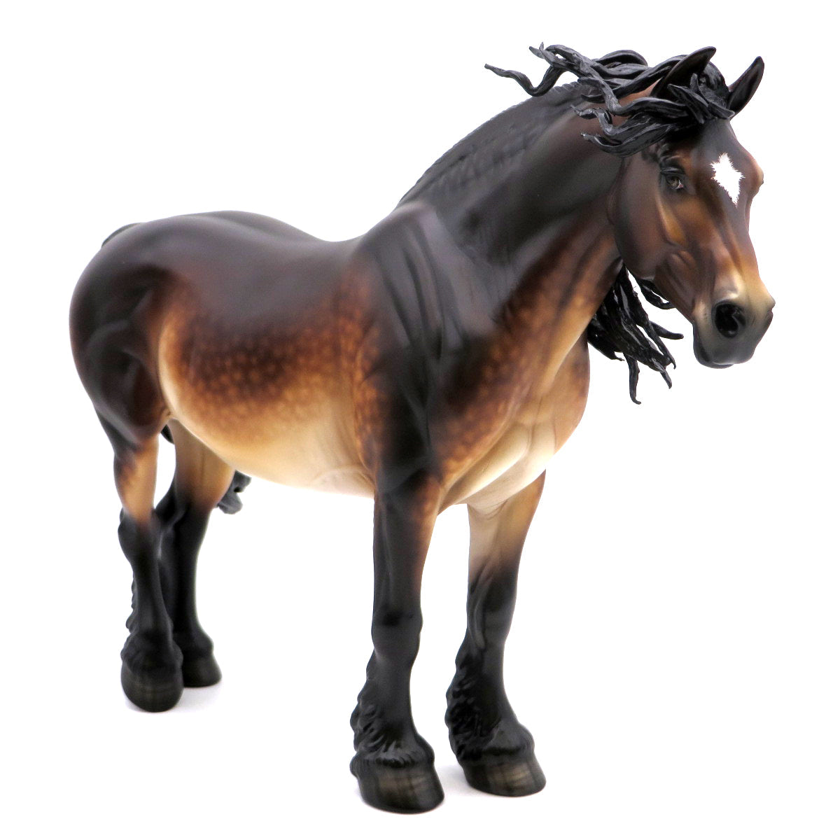 Taweret-OOAK Heavy Draft Mare Painted by Sheryl Leisure   EQ 22