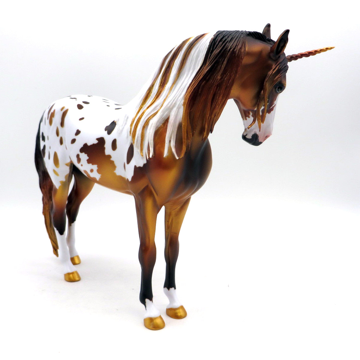 Hephaestus-OOAK Unicorn Deco Andalusian  EQ 22
