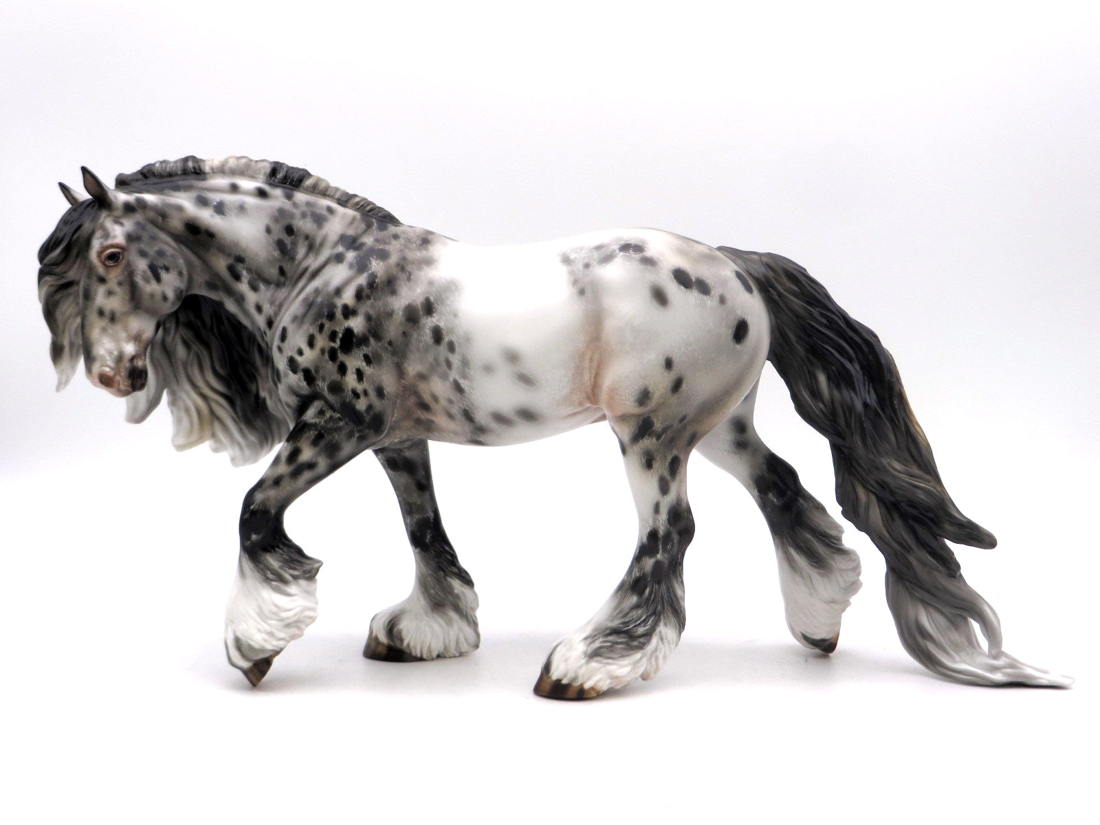 Jotunheim-OOAK Appaloosa Irish Cob Painted by Julie Keim EQ 22