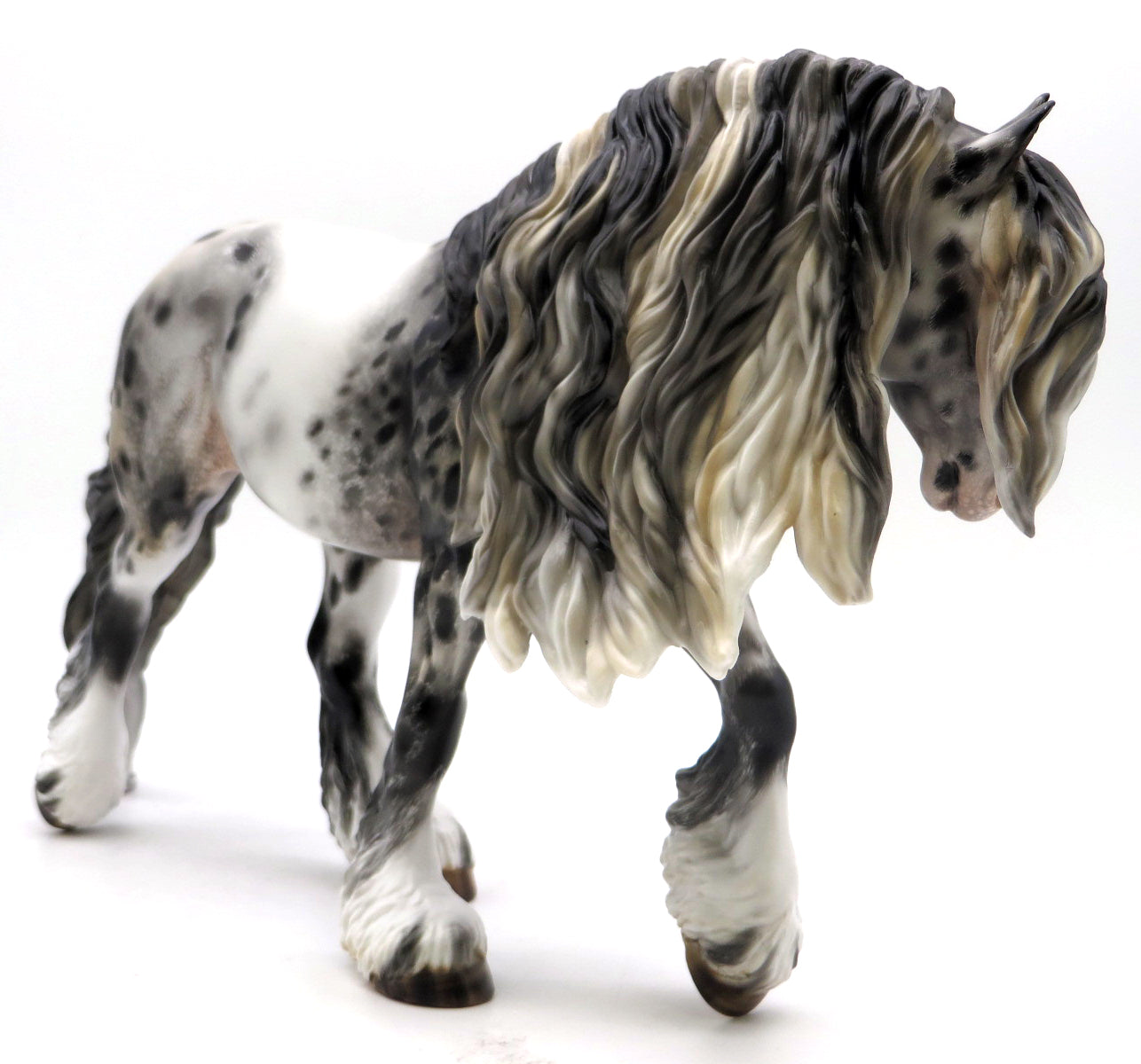 Jotunheim-OOAK Appaloosa Irish Cob Painted by Julie Keim EQ 22