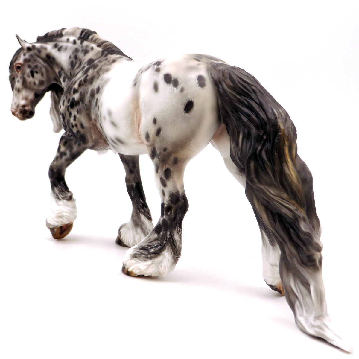 Jotunheim-OOAK Appaloosa Irish Cob Painted by Julie Keim EQ 22