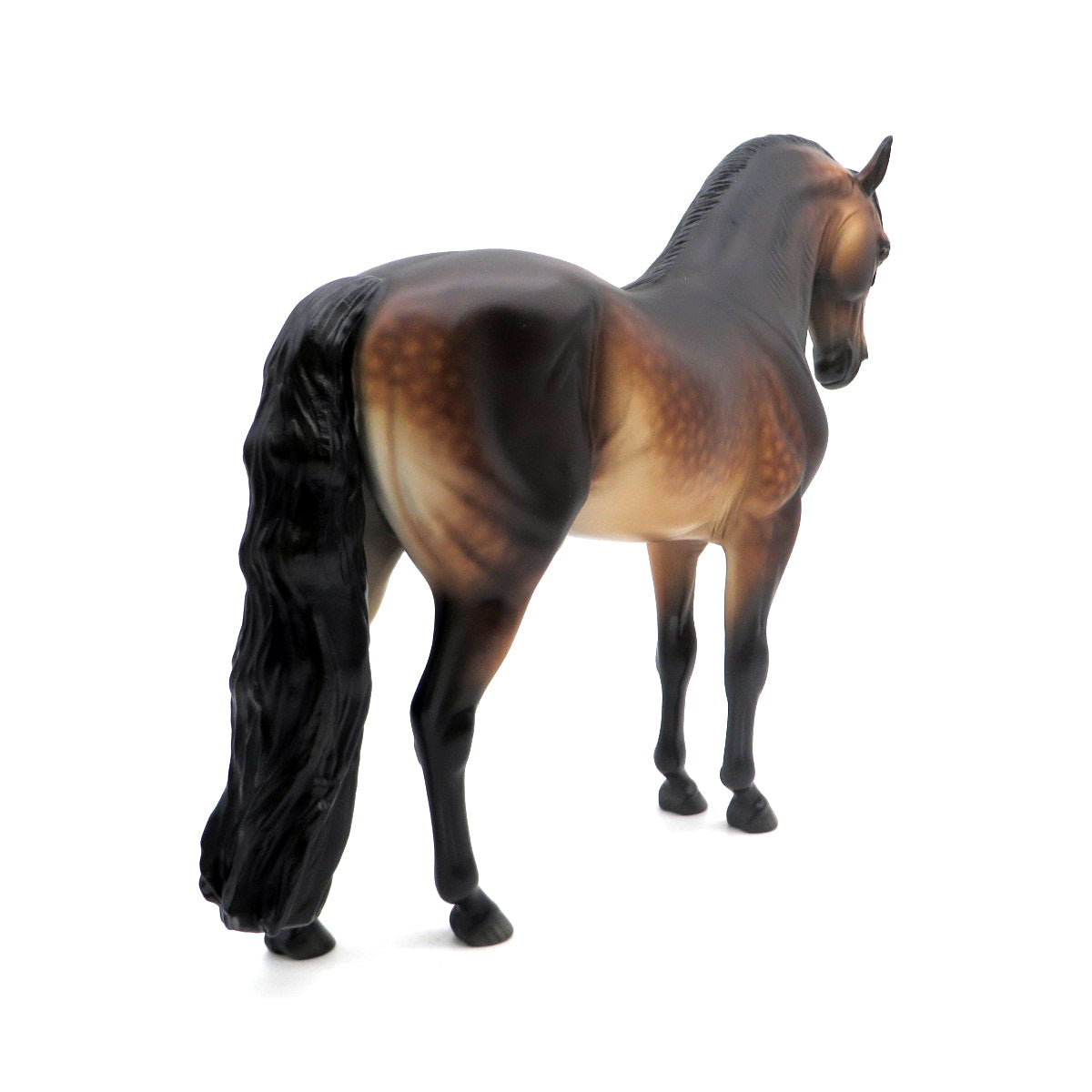 Touch of Mink-OOAK Dapple Bay Andalusian Painted by Sheryl Leisure 7/11/22